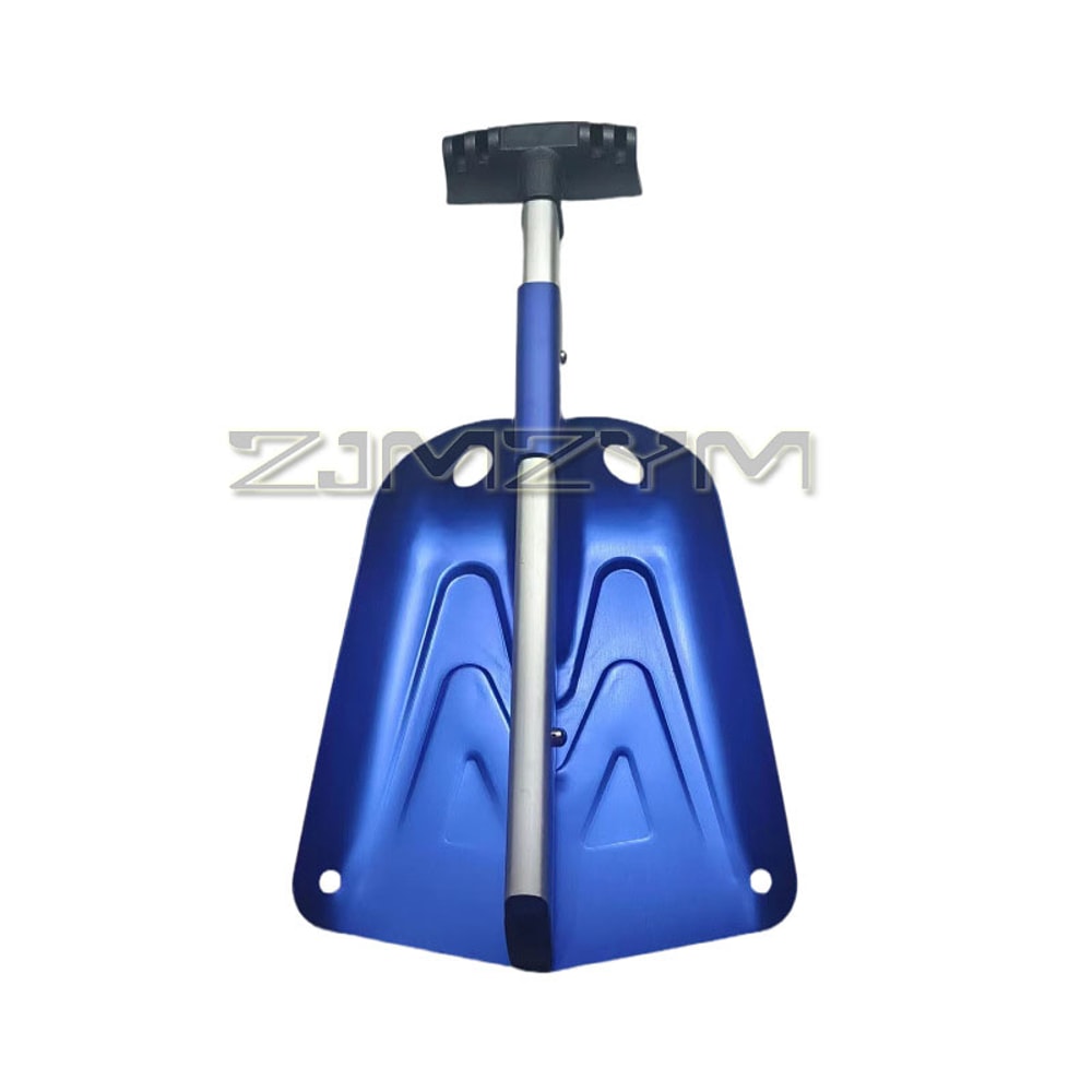 Compact Folding Snow Shovel Lightweight Aluminum Emergency Shovel for Vehicles & Camping