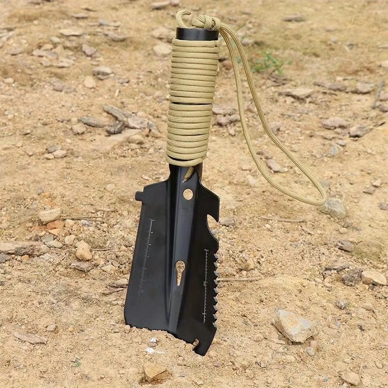 Compact Multifunctional Camping Shovel Portable Survival Tool 3