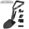 Heavy Duty Folding Survival Shovel with Camouflage Bag Multifunctional Camping Spade & Outdoor Tool