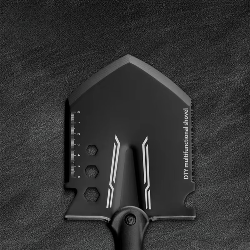 Heavy Duty Multifunctional Camping Shovel Portable Stainless Steel Survival Shovel