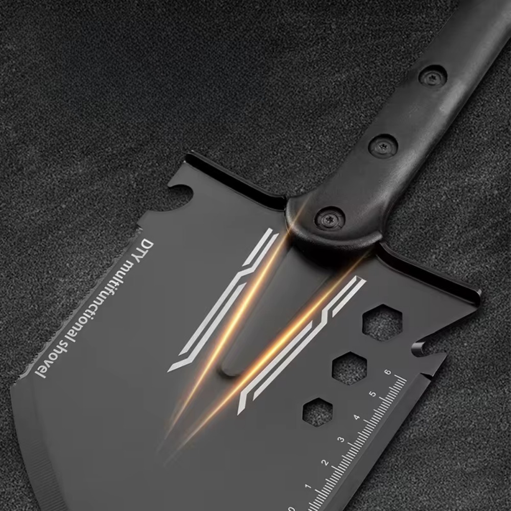 Heavy Duty Multifunctional Camping Shovel Portable Stainless Steel Survival Shovel