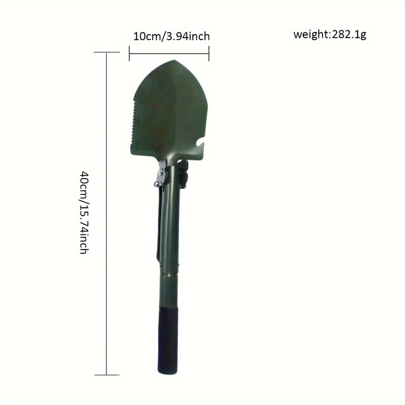 Heavy Duty Military Shovel Multifunctional Folding Survival Shovel For Camping Outdoor Adventures 4