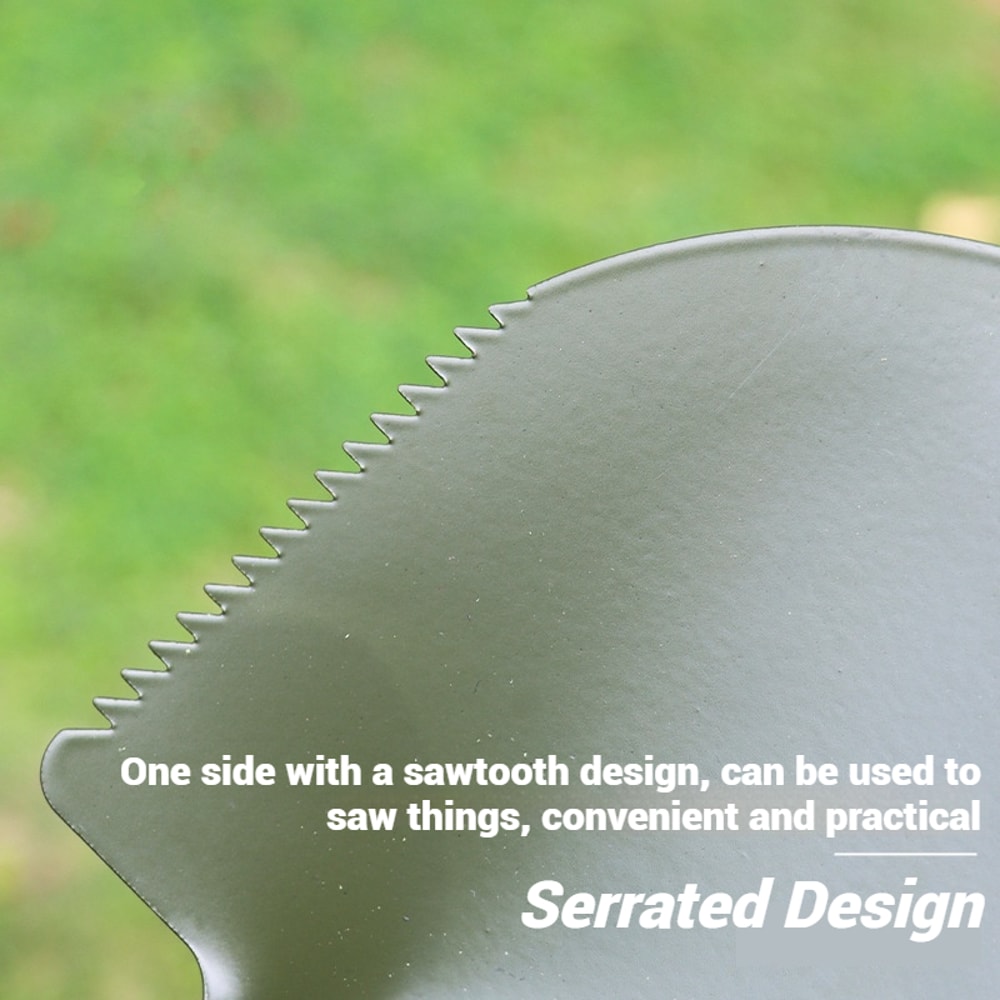 Compact Foldable Camping Shovel Multifunctional Hiking Tool for Outdoor Adventures