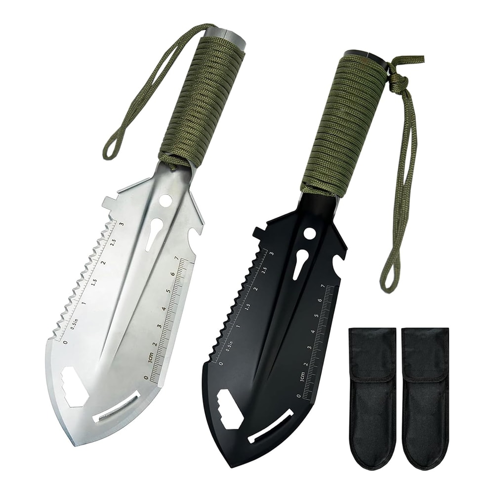 Compact Tactical Shovel Multipurpose Mini Survival & Camping Garden Tool