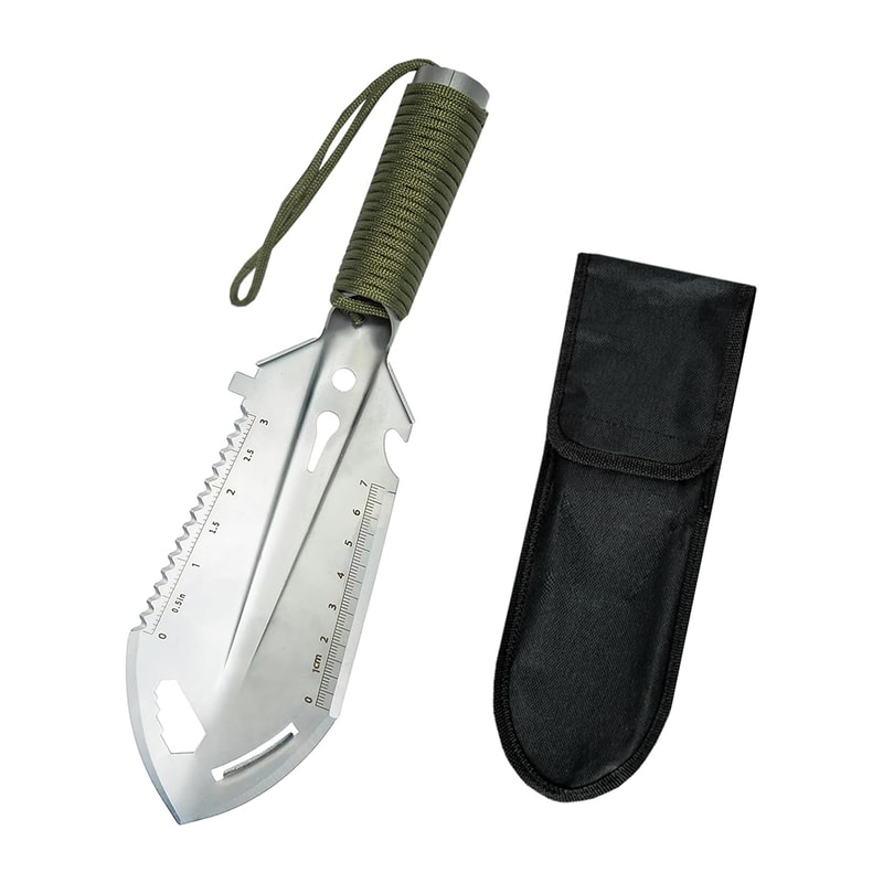 Compact Tactical Shovel Multipurpose Mini Survival & Camping Garden Tool