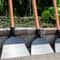 Premium 30cm Stainless Steel Metal Weed Shovel Multifunctional Garden Weeding Tool 2