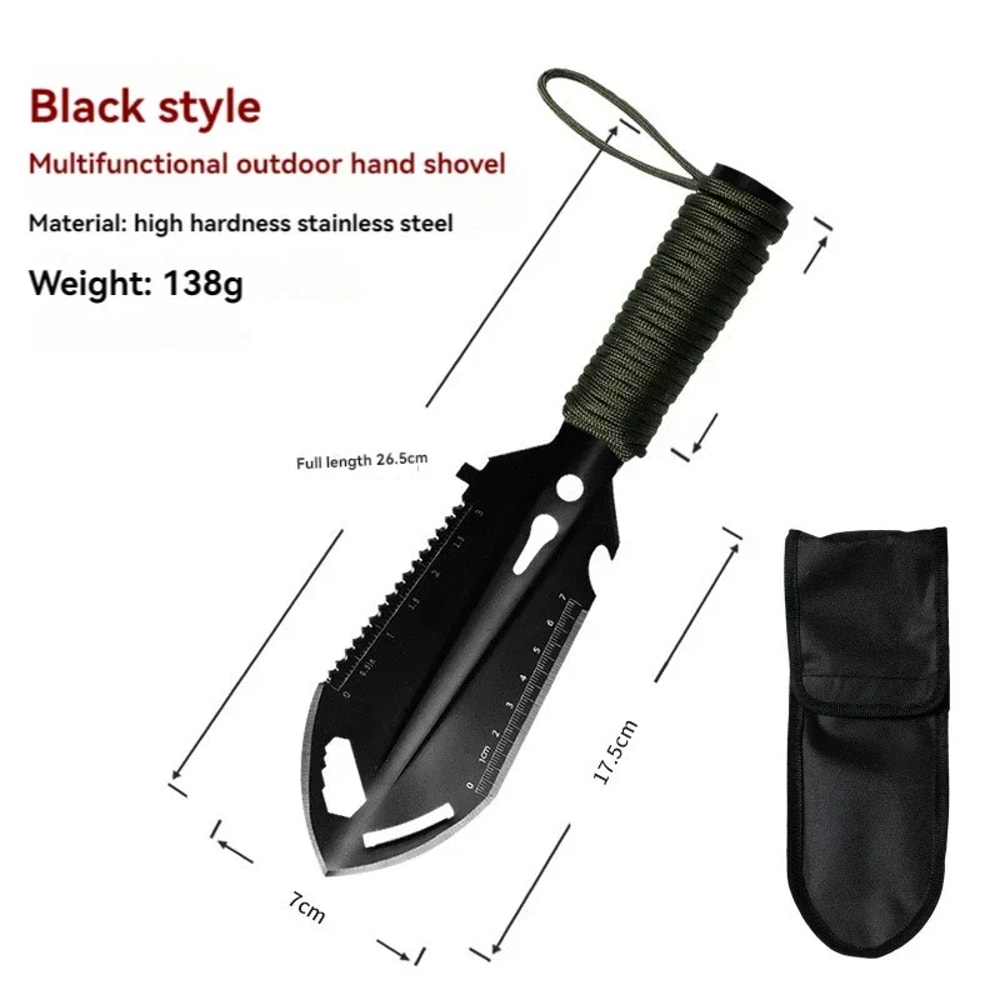 Premium Multifunctional Portable Camping Shovel Survival & Outdoor Tool