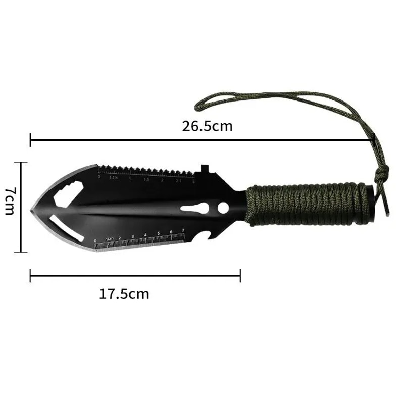 Premium Multifunctional Portable Camping Shovel Survival & Outdoor Tool