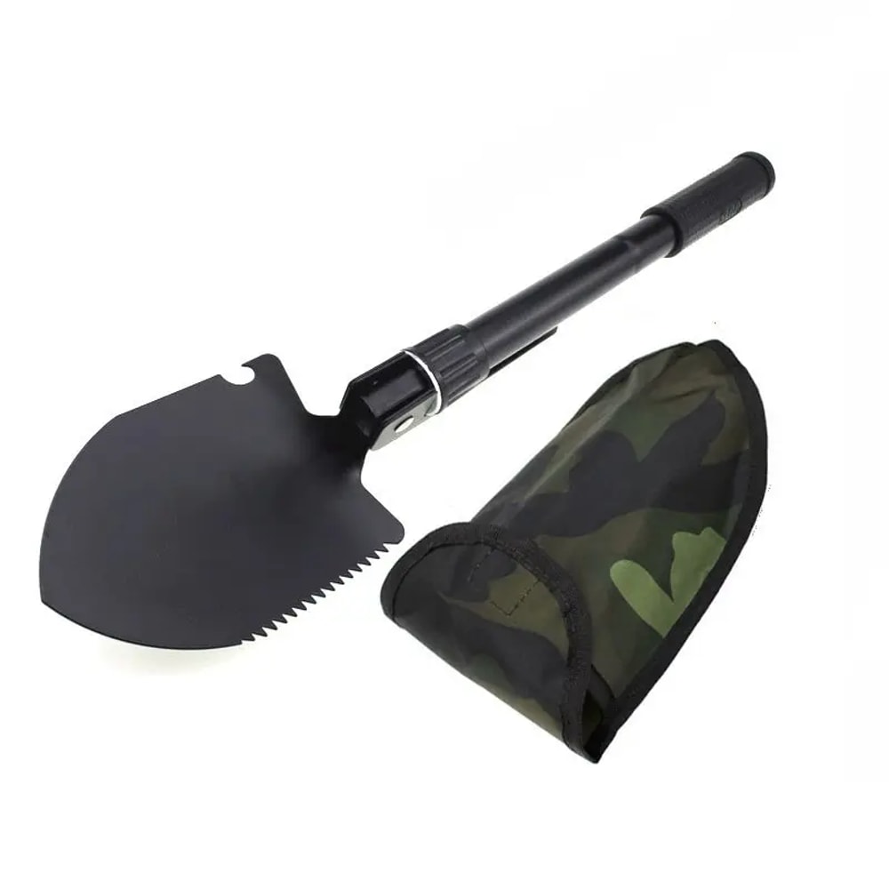 Tactical Multifunctional Folding Shovel Camping Outdoor Survival Tool 8