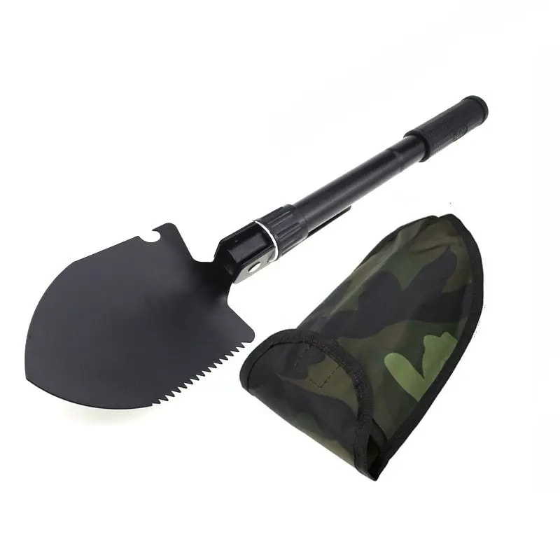 Tactical Multifunctional Folding Shovel Camping Outdoor Survival Tool 8