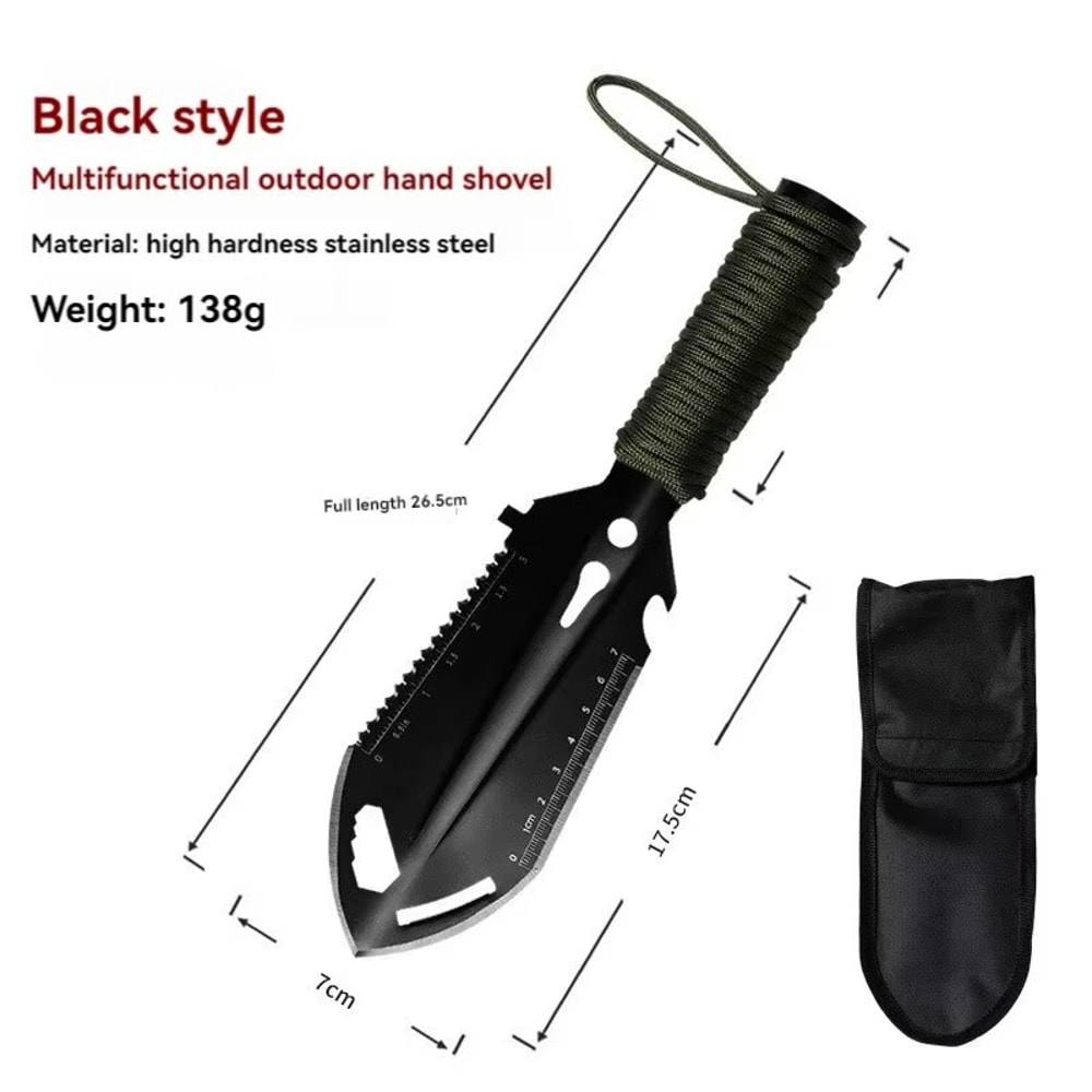 Tactical Multifunctional Folding Shovel Camping Outdoor Survival Tool 7