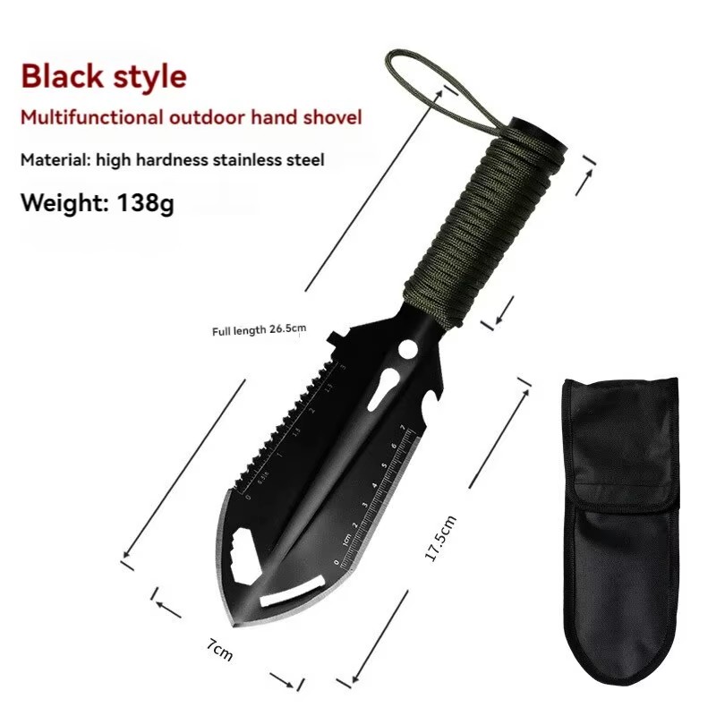 Tactical Multifunctional Folding Shovel Camping Outdoor Survival Tool 7