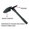 Heavy Duty Folding Shovel Multifunctional Camping & Survival Tool