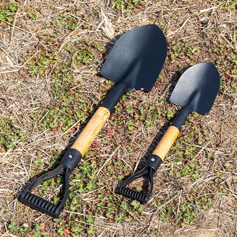 Durable Kids Garden Shovel Waterproof Rustproof Manganese Steel Trowel 0