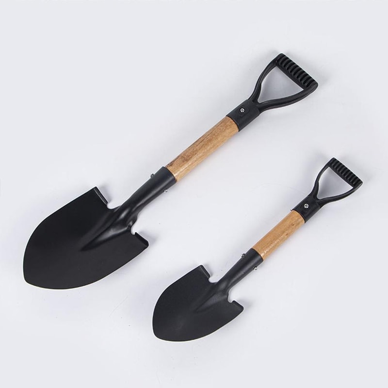 Durable Kids Garden Shovel Waterproof Rustproof Manganese Steel Trowel 1