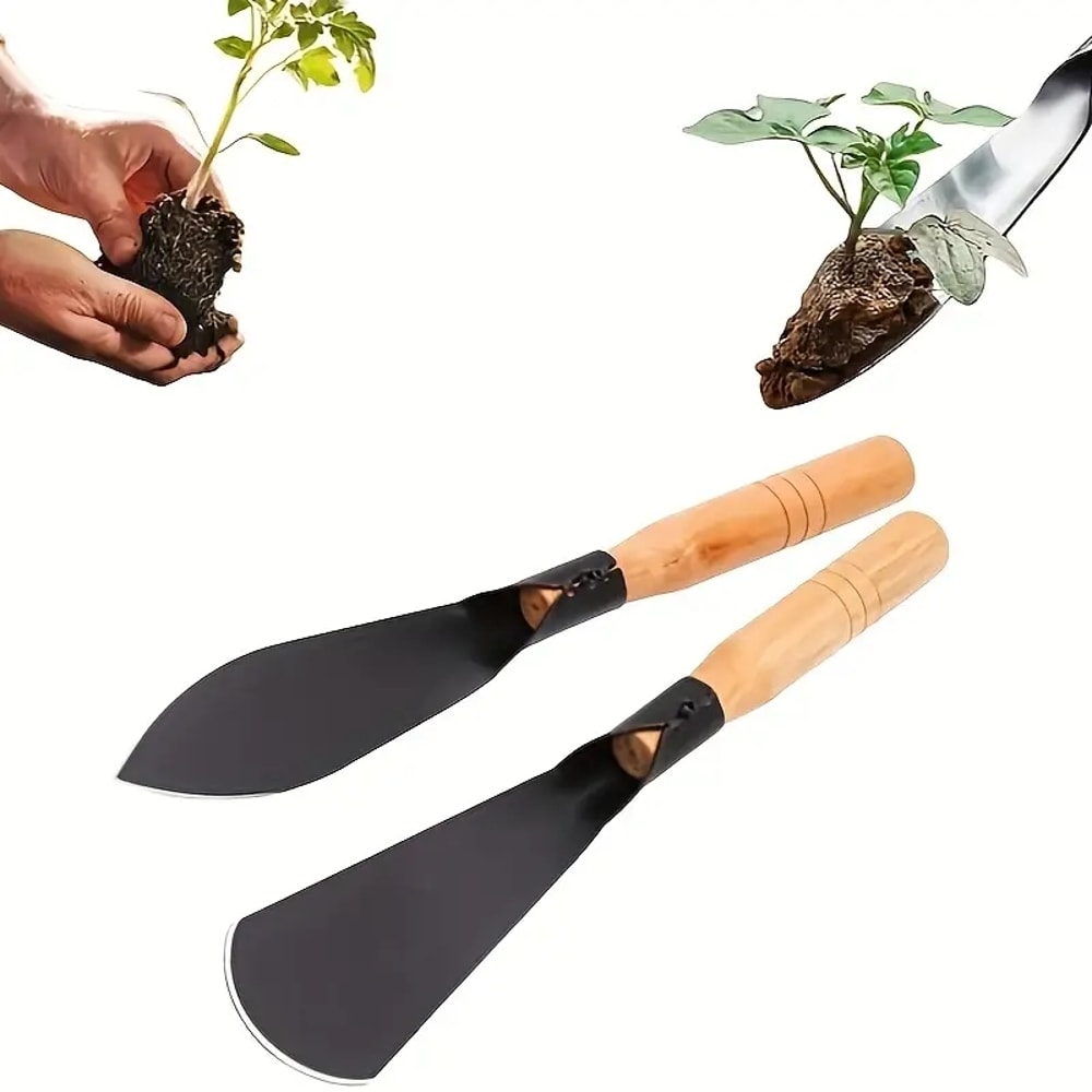 Premium Metal Garden Trowels Durable Hand Shovels For Planting Weeding 4