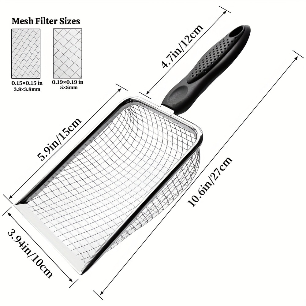 Premium Gardening Soil Sifter Set & Mesh for Compost & Dirt