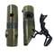 Multi Function Survival Gear with Whistle, Compass & Flashlight