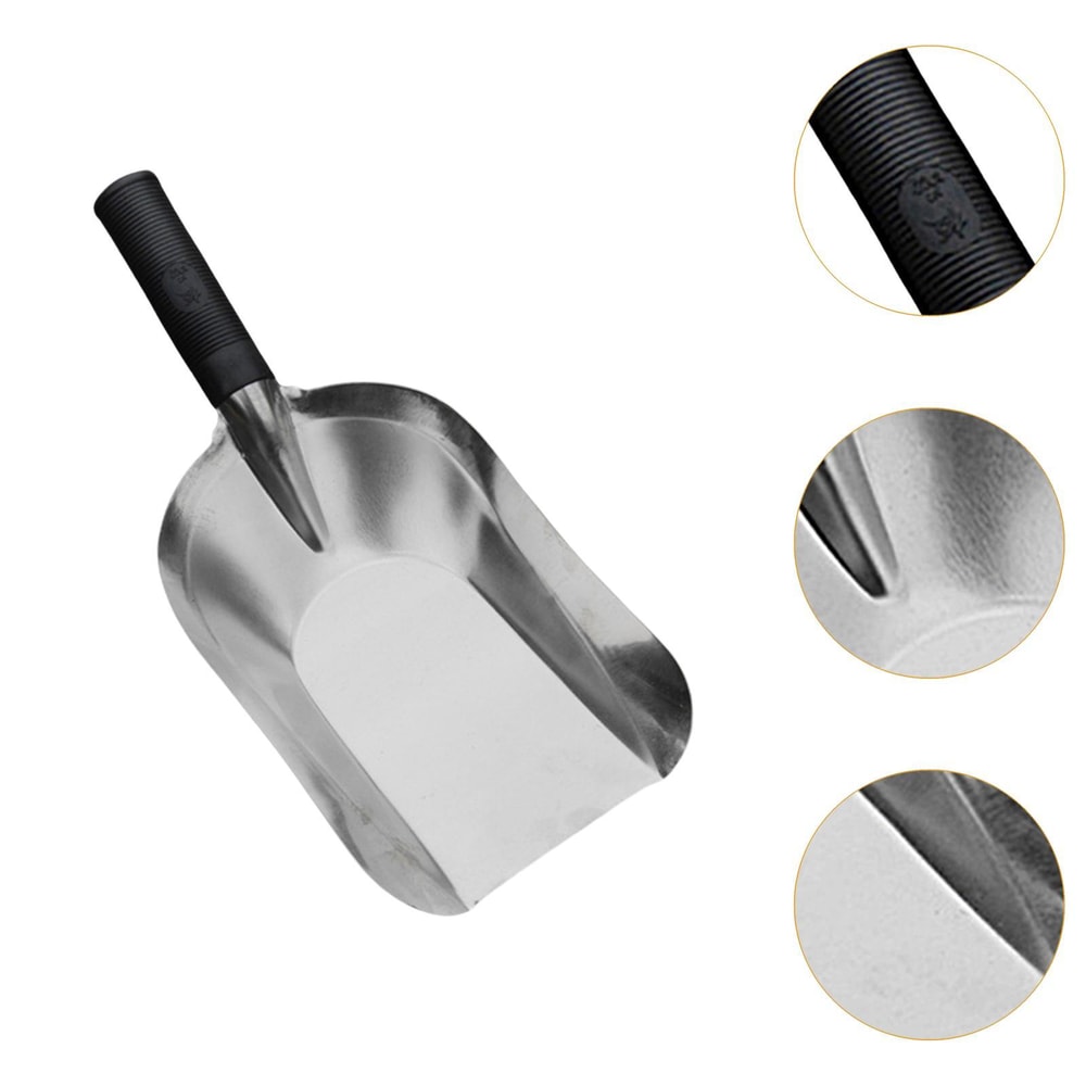 Portable Garden Spade Flat Spoon Design for Weeding & Planting