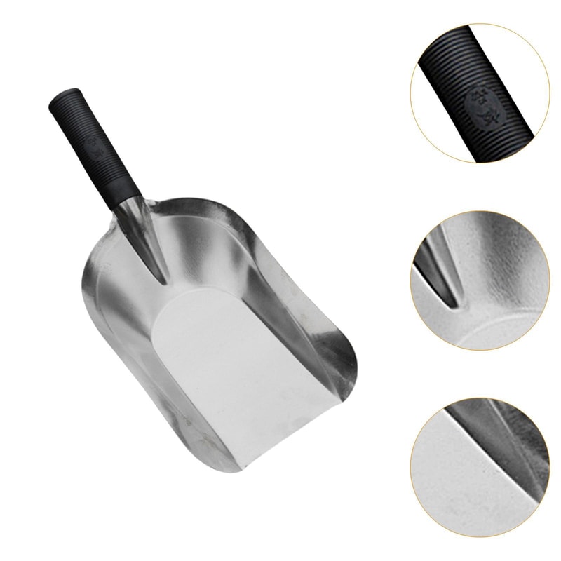 Portable Garden Spade Flat Spoon Design for Weeding & Planting