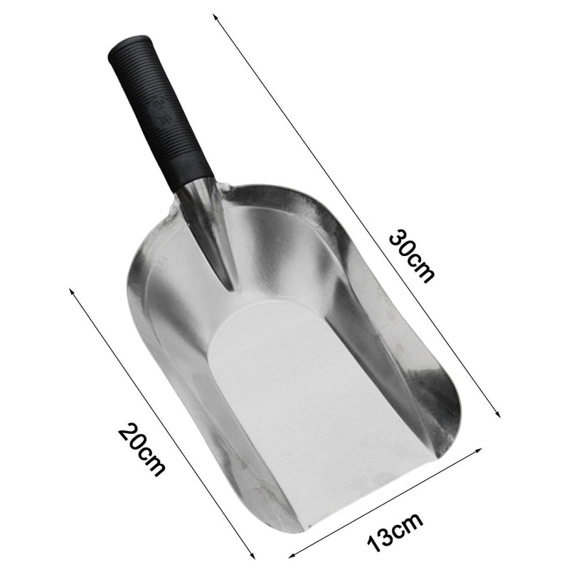 Portable Garden Spade Flat Spoon Design for Weeding & Planting