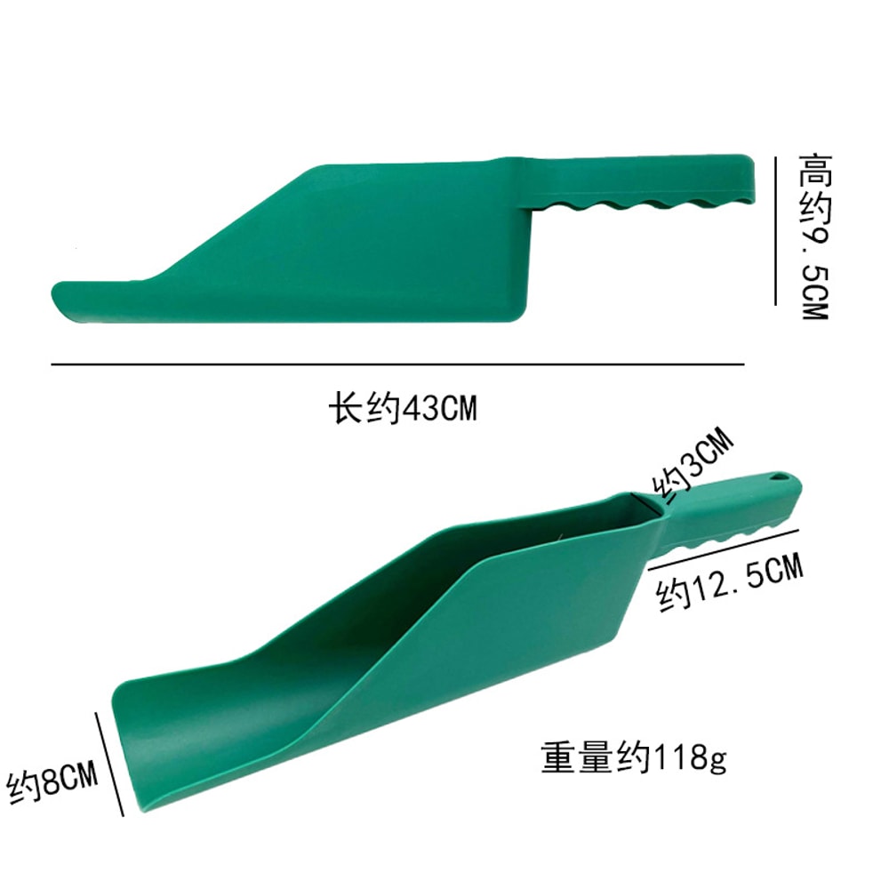 Heavy Duty Garden Leaf Shovel Plastic Gutter & Orchard Tool