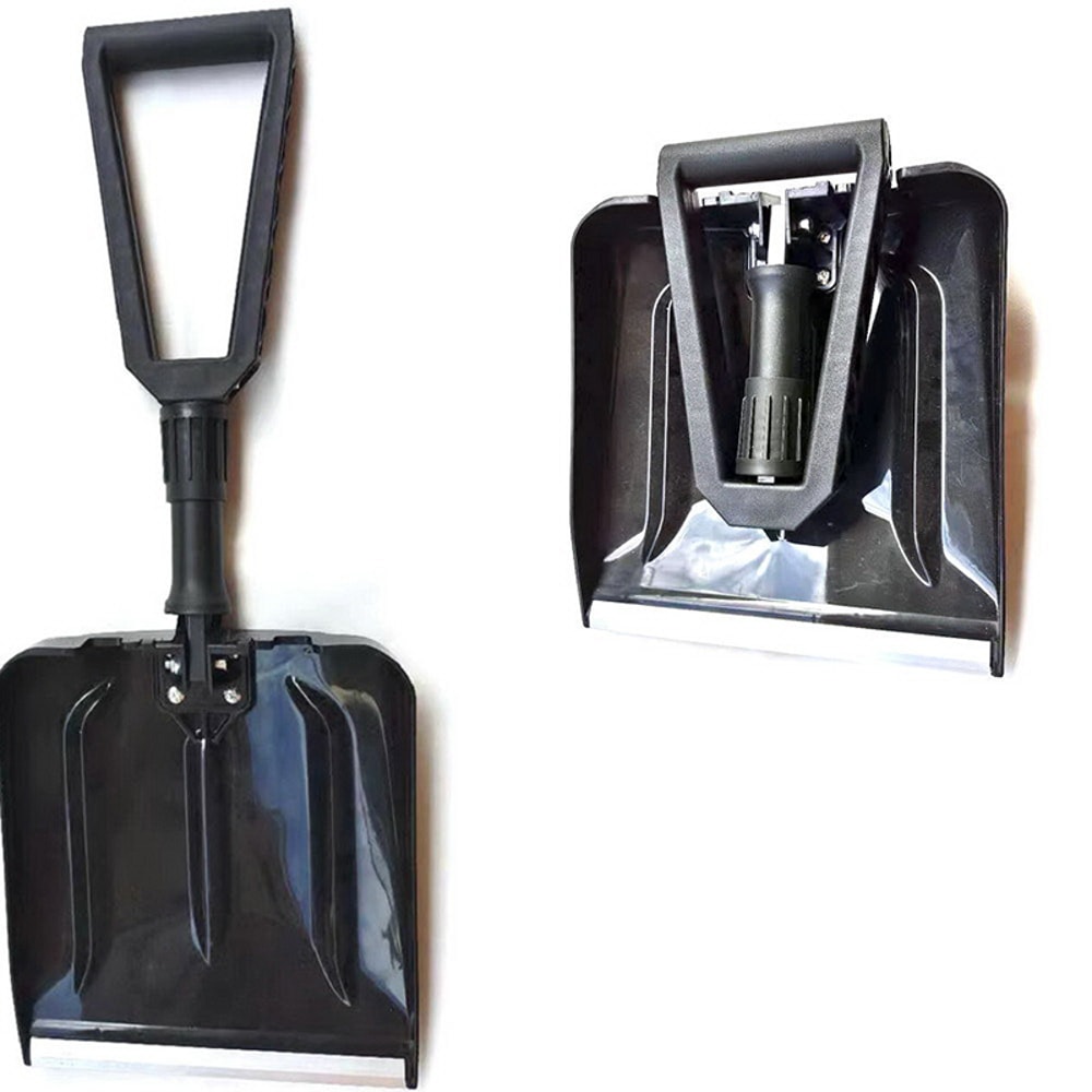 Folding Snow Shovel Portable Heavy Duty Snow Removal Tool