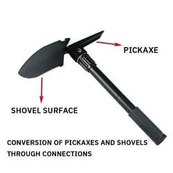 heavy duty folding military shovel multifunctional outdoor camping tool