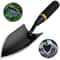 Heavy Duty Garden Trowel with Rubberized Handle for Easy Soil Digging & Transplanting