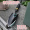 Heavy Duty Garden Trowel with Rubberized Handle for Easy Soil Digging & Transplanting