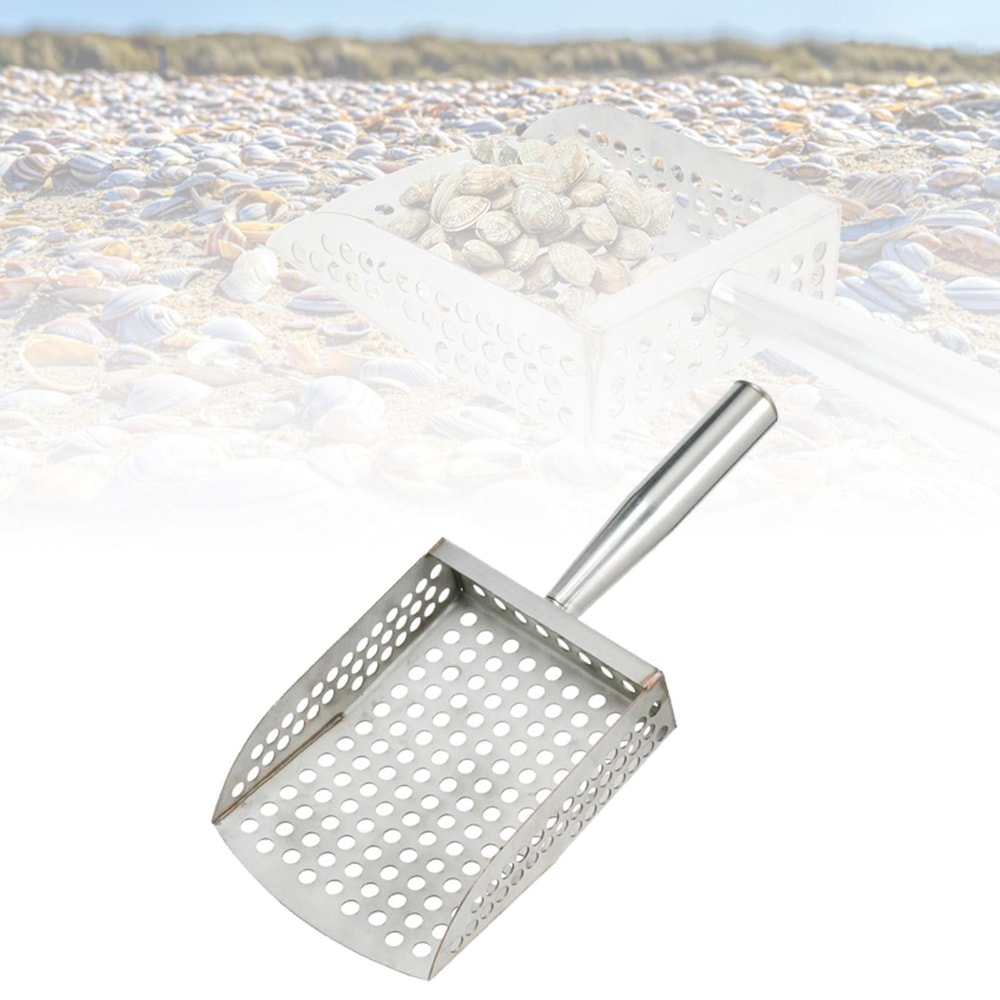 Ergonomic Sand Scoop for Metal Detecting & Beach Clam Digging