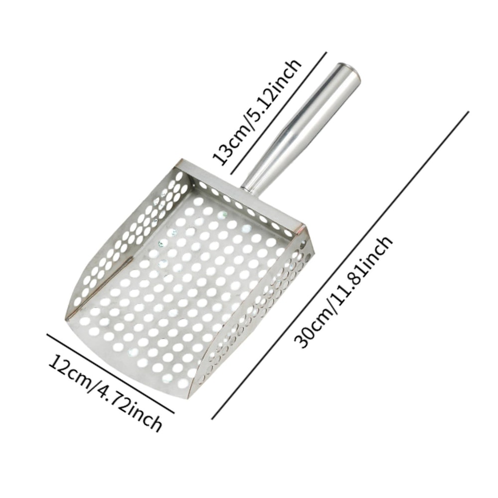 Ergonomic Sand Scoop for Metal Detecting & Beach Clam Digging