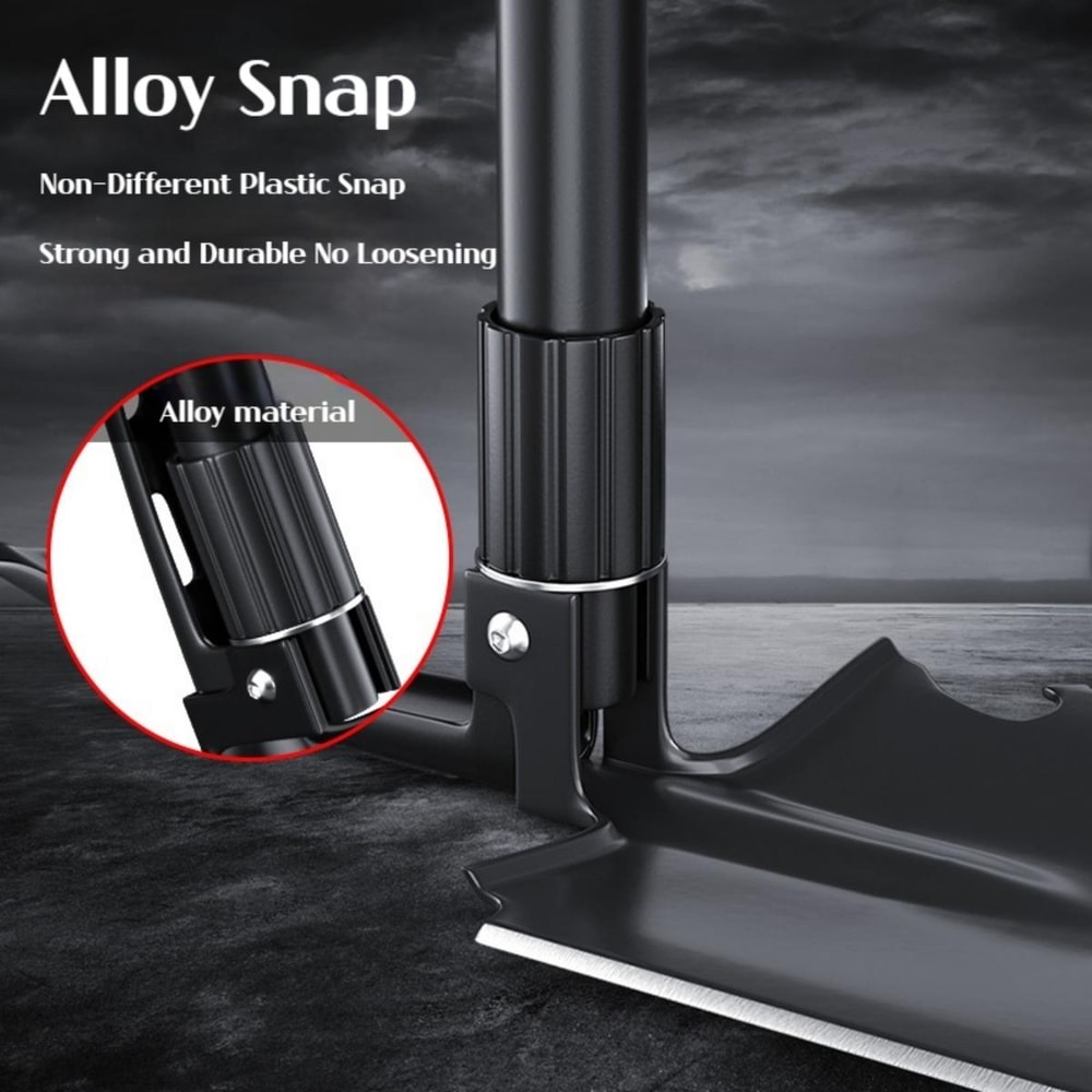 Tactical Foldable Camping Shovel Portable Multifunctional Hiking Tool Entrenching Gear 1