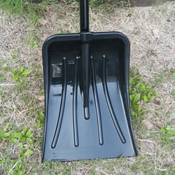 lightweight aluminum snow shovel – large capacity for car, garden & camping
