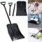 Lightweight Aluminum Snow Shovel – Large Capacity for Car, Garden & Camping