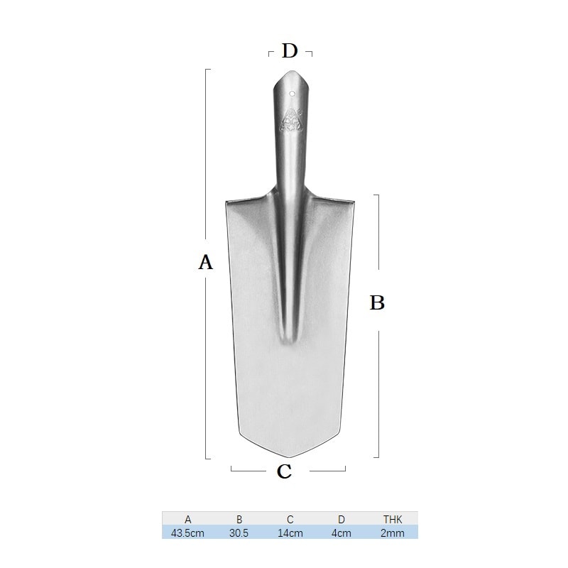 Heavy Duty Trenching Shovel & Digging Spade for Garden & Farm Work