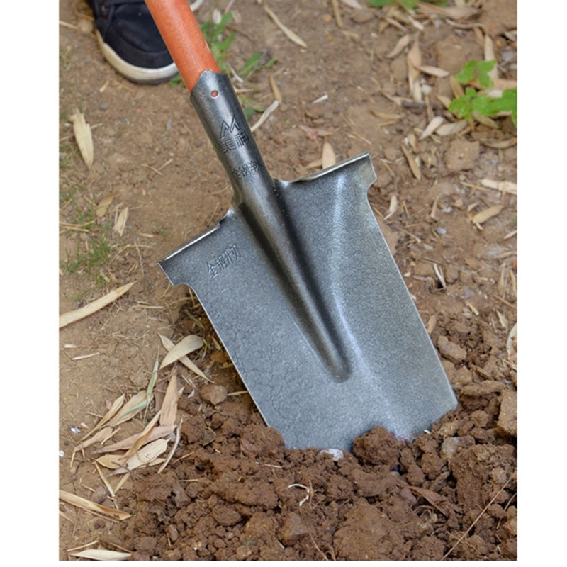 Heavy Duty Trenching Shovel & Digging Spade for Garden & Farm Work