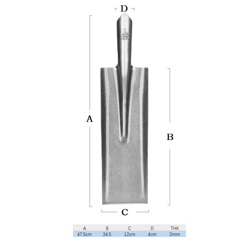 Heavy Duty Trenching Shovel & Digging Spade for Garden & Farm Work