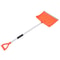 Heavy Duty Ergonomic Snow Shovel with Detachable D Handle Aluminum & Plastic