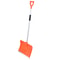 Heavy Duty Ergonomic Snow Shovel with Detachable D Handle Aluminum & Plastic