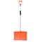 Heavy Duty Ergonomic Snow Shovel with Detachable D Handle Aluminum & Plastic