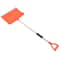 Heavy Duty Ergonomic Snow Shovel with Detachable D Handle Aluminum & Plastic