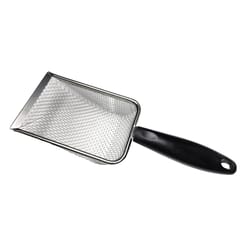 premium stainless steel terrarium sand shovel with fine mesh sifter for substrate
