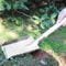 Premium Stainless Steel Fireplace Ash Shovel with Wood Handle Multifunctional Chimney Cleaning Tool