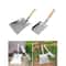 Premium Stainless Steel Fireplace Ash Shovel with Wood Handle Multifunctional Chimney Cleaning Tool