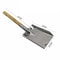 Premium Stainless Steel Fireplace Ash Shovel with Wood Handle Multifunctional Chimney Cleaning Tool