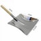 Premium Stainless Steel Fireplace Ash Shovel with Wood Handle Multifunctional Chimney Cleaning Tool