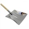 Premium Stainless Steel Fireplace Ash Shovel with Wood Handle Multifunctional Chimney Cleaning Tool