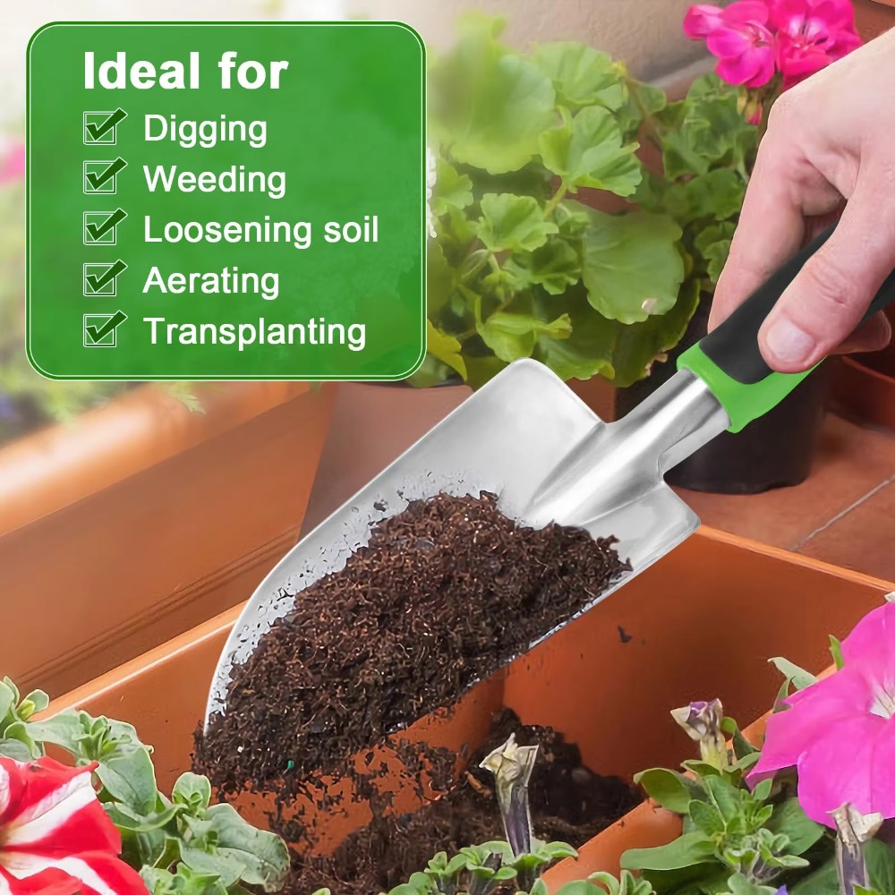 Premium Mini Garden Shovel & Planting Tools Set for DIY Flower & Vegetable Gardening