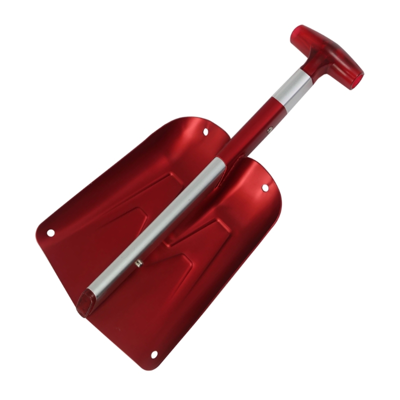 Premium Portable Lightweight Aluminum Snow Shovel Best Car & Driveway Emergency Tool